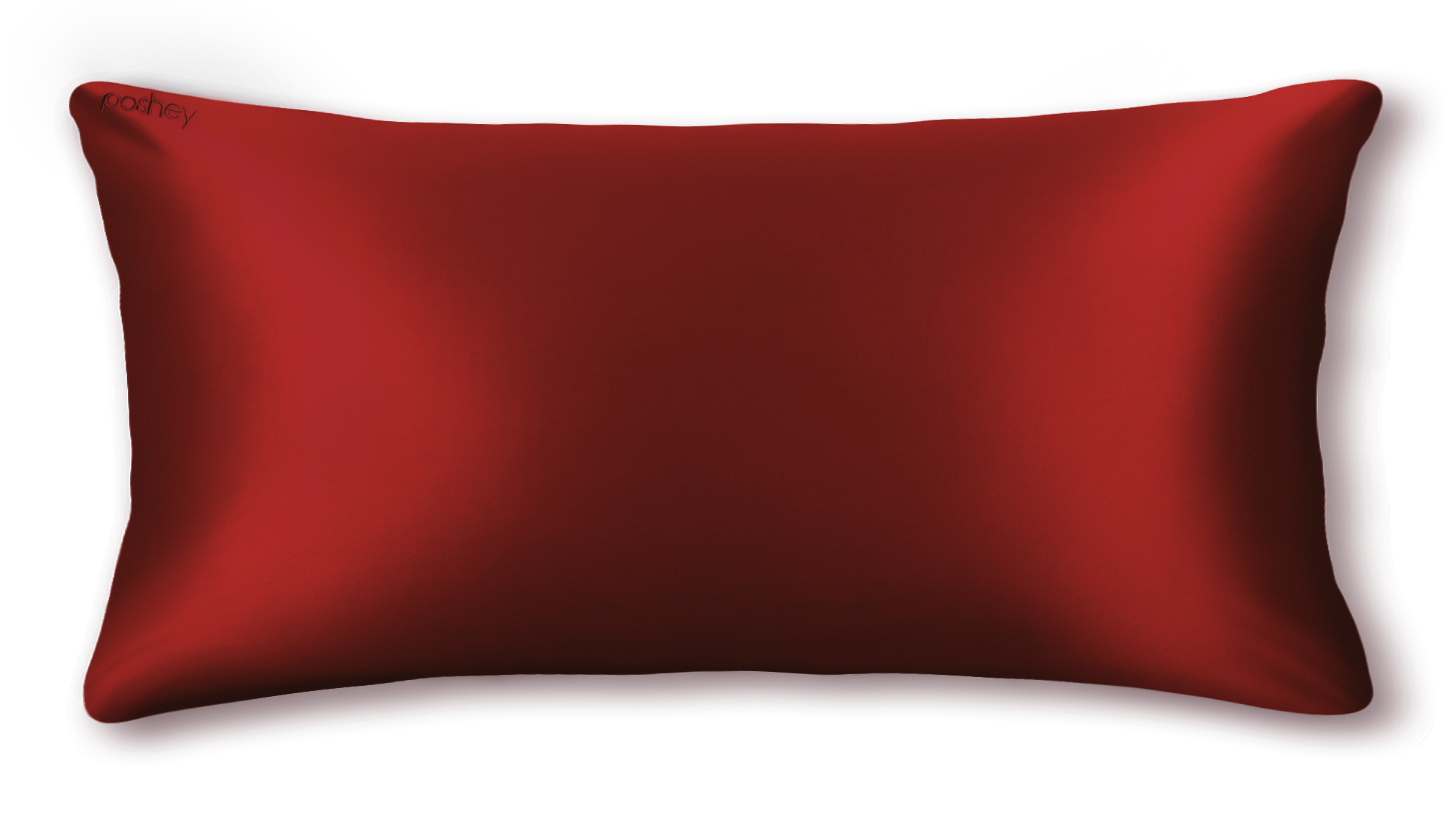 red silk pillowcase