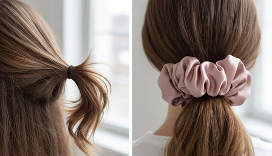 Silk Scrunchie vs Regular Hair Tie Damage: Is the Upgrade Truly Worth It?