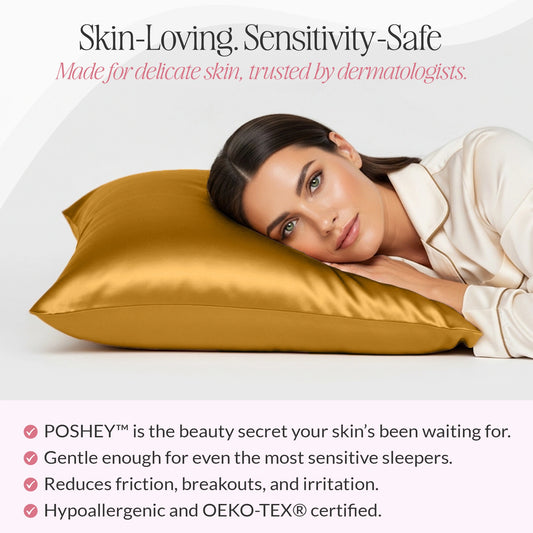 Poshey Silk Pillowcase